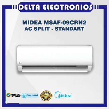Midea MSAF-09CRN2 AC Split Standart [1 PK / Unit Only Indoor & Outdoor].