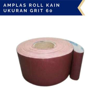 Amplas Roll Grit 60 Harga Per 1 Roll - Amplas Kertas 45 Meter Multicolor