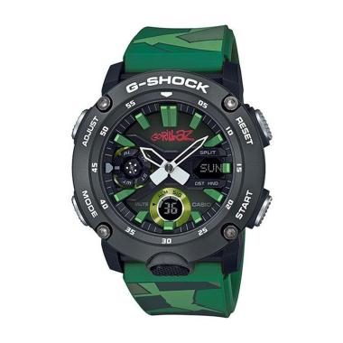 Jam Tangan Casio G-Shock GA-2000GZ-3A Original Murah hijau