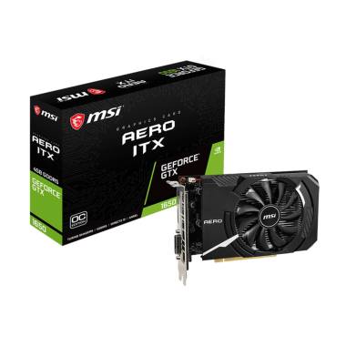 MSi GTX 1650 Aero ITX 4G OC VGA Card hitam