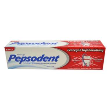 Promo Harga Pepsodent Pasta Gigi Pencegah Gigi Berlubang White 120 gr - Blibli