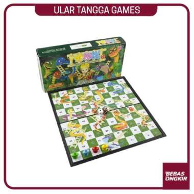 Mainan ular tangga magnet ukuran besar