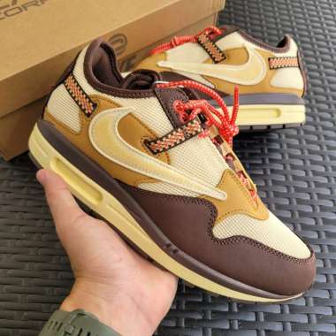 Nike Air Max 1 Travis Scott Cactus Jack Baroque Brown || patta monarch