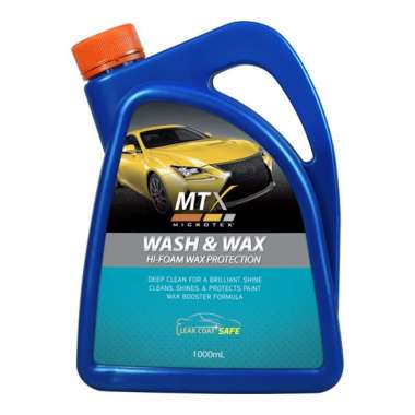 Microtex Car Shampoo , Wash & Wax 1000ml Shampoo Mobil Terbaik WASH & WAX
