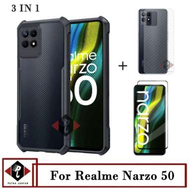 Case Transparan Relme Narzo 50 Free Anti Gores Layar & Garskin