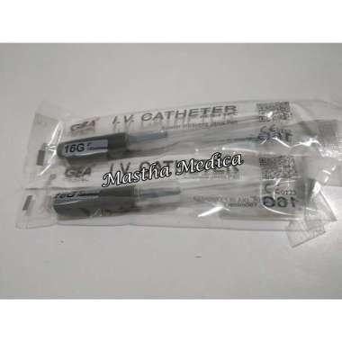 Jarum Infus Gea IV Catheter Inflo Abbocath Gea Satuan 16g