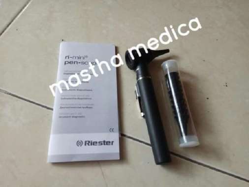 Otoskop Otoscope Penscope Penskop THT Telinga Riester Halogen Xenon