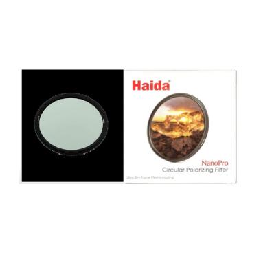 Haida HD4000 75 Series NanoPro MC CPL Filter Lensa [58 mm] hitam
