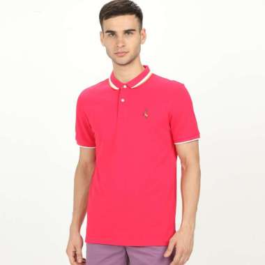 Giordano Men's Dear Polo - Rose Red [0101120210] L