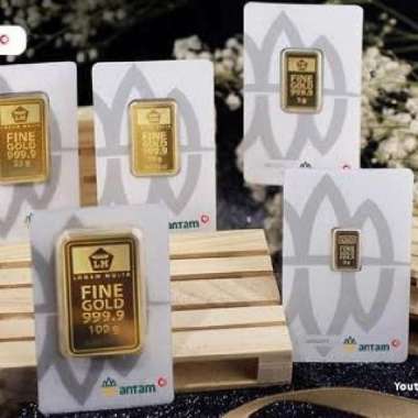 Emas antam batangan asli gold 1 g gr gram 1g 1gr 1gram original 999.9 10gr