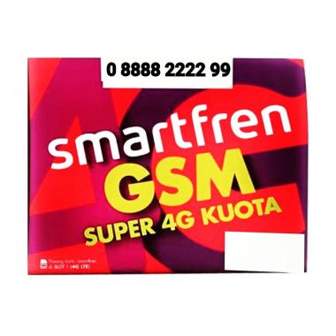 Smartfren Nomer Cantik 4G LTE 11 Digit Langka 0 8888 2222 99 Kartu Perdana