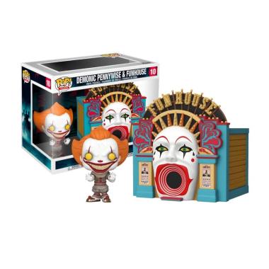 Funko POP! Televison IT Chapter 2 Demonic Pennywise and Funhouse Action Figure
