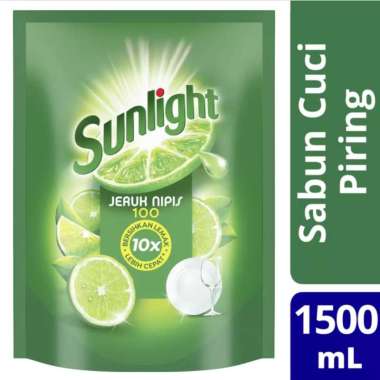 Promo Harga Sunlight Pencuci Piring Jeruk Nipis 100 1500 ml - Blibli