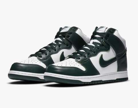NIKE Dunk High Spartan Green 8 Spartan Green