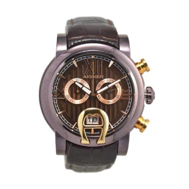 Aigner A37512 Bari Jam Tangan Pria - Coklat Brown