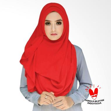 Milyarda Hijab Tazkia Kerudung Instan - Merah