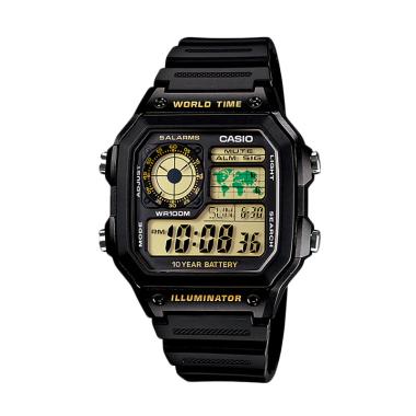 Casio AE-1200WH-1BVDF Jam Tangan Pria - Hitam