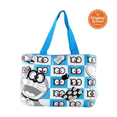 Doraemon Thematic Tote Bag - Blue
