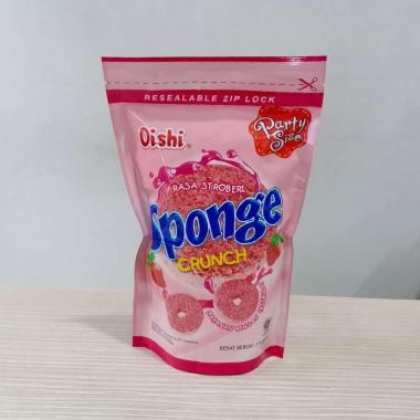 OISHI SPONGE CRUNCH STROBERI FLAVOR RASA STROBERI