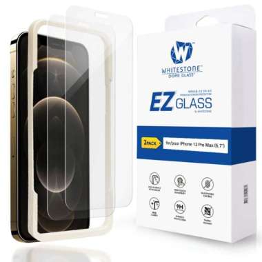 Whitestone EZ Tempered Glass Iphone 12 Pro Max 12 Pro Iphone12 / Mini Iphone 12 mini Clear
