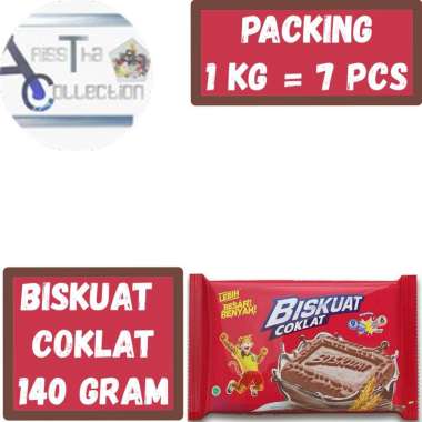 Biskuat 140 Gram Cokelat Biskuit Gandum