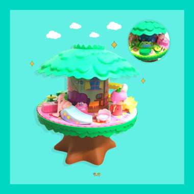 Mainan Pretend Play Rumah Pohon Rumah Rumahan Boneka Tree House 285 Tree House hijau