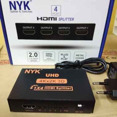 Splitter HDMI 4 port / HDMI spliter 4 port hitam