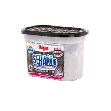 Bagus Serap Air 450 Serapair 450ml Square Box Charcoal