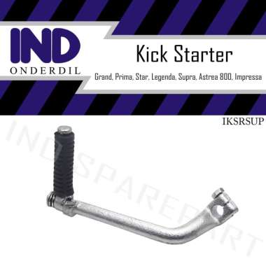 Kick-Kik-Engkol-Slahan Starter-Stater Silver Grand/Supra/Astrea 800/Legenda/Prima/Star/Impressa Kick