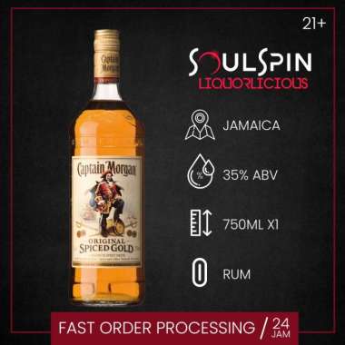 Harga Captain Morgan 750ml Gold Rum Terbaru September 2022 ...