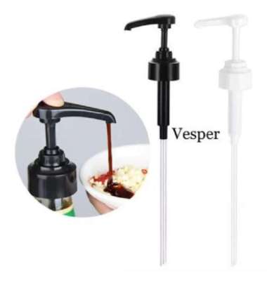 Pompa Botol Syrup / syrup bottle pump / pompa sirup - Putih