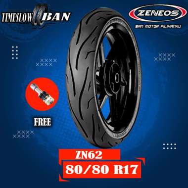 Ban Motor Moped (Motor Bebek) // ZENEOS ZN62 80/80 Ring 17 Tubeless