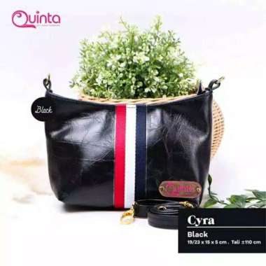 Tas Selempang Wanita Terbaru SlingBag Wanita Premium High Quality Cyra By Quinta Tas Selempang Cewek