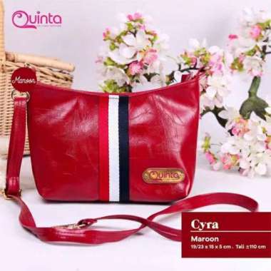 Tas Selempang Wanita Terbaru SlingBag Wanita Premium High Quality Cyra By Quinta Tas Selempang Cewek