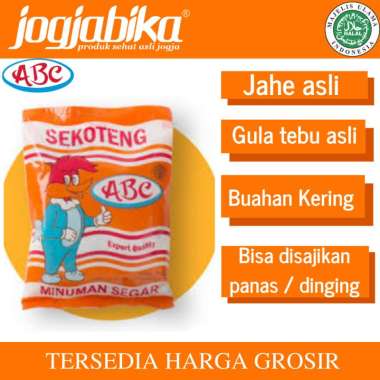 Wedang Herbal Minuman Tradisional Sari Jahe Manis Berisi Buah Kering Sekoteng ABC Asli Jogja 10 Sach