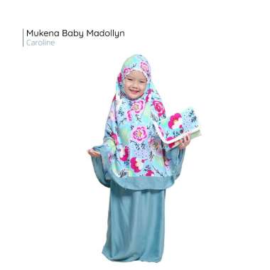 MUKENA TELEKUNG BABY BALITA 2-3 TAHUN KATUN RAYONJANGER PREMIUM MOTIF MADOLLYN Caroline