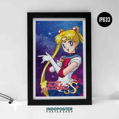 Poster Hiasan Dinding Anime Sailor Moon INDOPOSTER A4 30X20cm