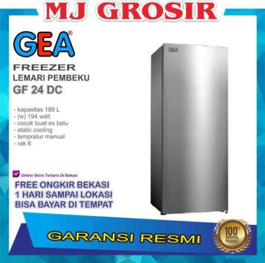GEA FREEZER GF 24 DC GF-24 DC 6 RAK FREESER ES BATU ASI DLL