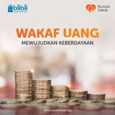 Rumah Zakat - Wakaf Uang Rp 50.000