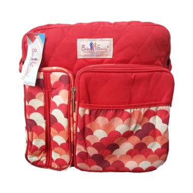 Baby Scots Family Medium Tas Bayi - Merah