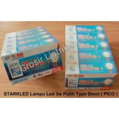 Starkled Lampu Led Putih Type Pico ( Paket ) 4W
