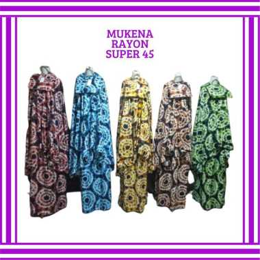 MUKENA MUKENAH RAYON DEWASA MURAH - MUKENA MOTIF MUKENA DEWASA - MUKENA SET - PERALATAN SHOLAT BL5