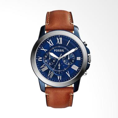 Fossil FS5151 Jam Tangan Pria - Brown Blue