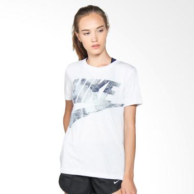Nike As Women Nsw Tee Glacier Pakaian Olahraga Wanita [855547-051]