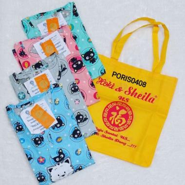 [GROSIR 4] Baju Tidur Wanita Celana 3/4 katun Hoki & Sheila