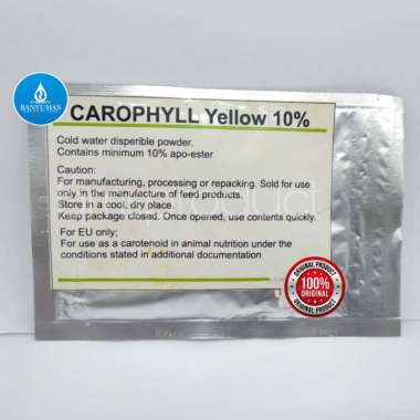Original Carophyll Yellow DSM 5gram Peningkat Penajam Warna