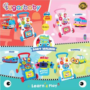 Sugar Baby Mini Car Push Walker (Baby Walker) Tommie-Tosca