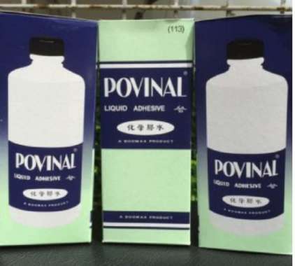 Lem cair Povinal besar 500ml Povinal 113 / Lem atk stationery