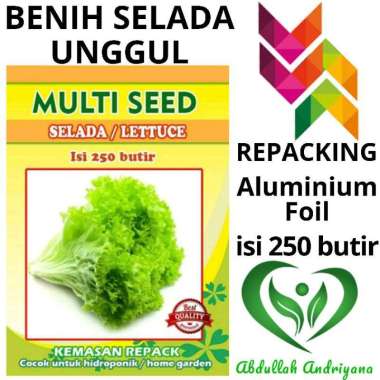 Benih Binit Selada Air Repacking Isi 250 Butir -