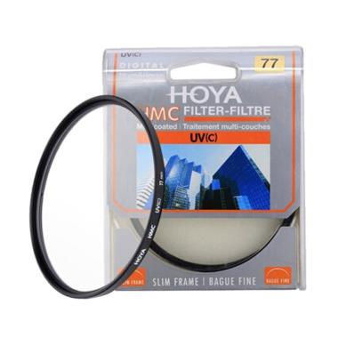 Hoya UV 77mm Filter Lensa Black